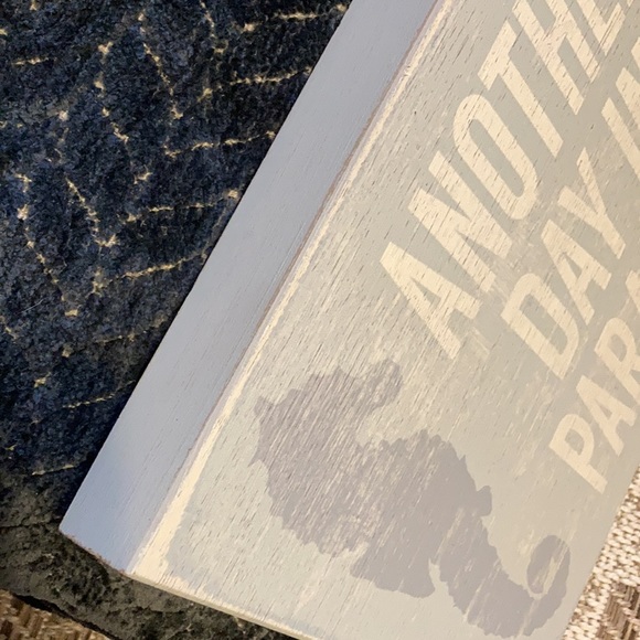 Cute Office or Home Wood Self Standing Decor Sign - Picture 6 of 6